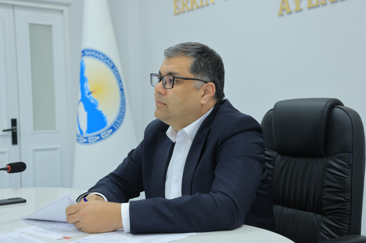 The 12th Council meeting for the 2025/2026 academic year was held at Namangan State University. 2