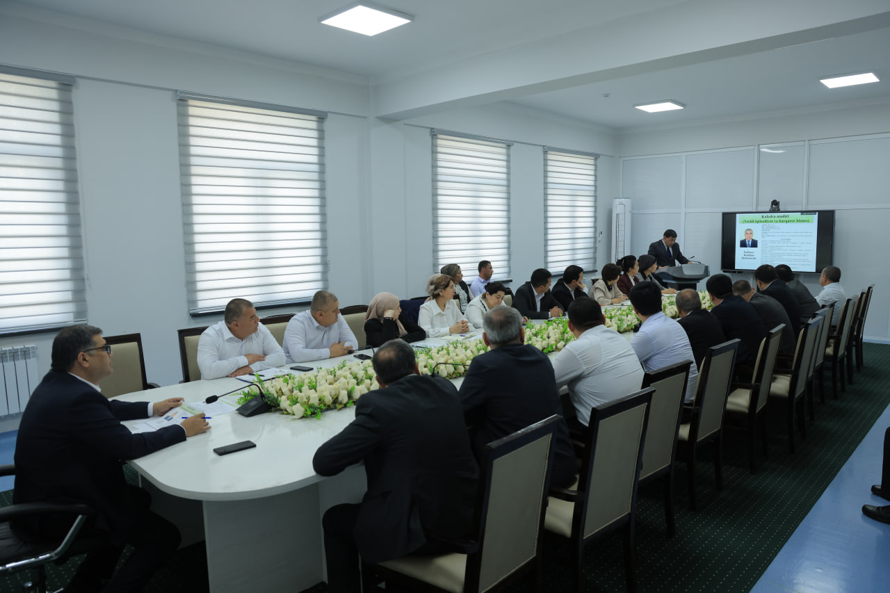The 12th Council meeting for the 2025/2026 academic year was held at Namangan State University. 5