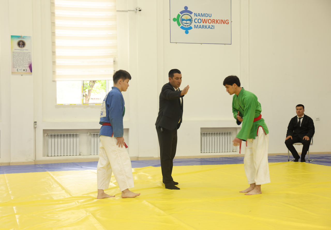 Talabalar ligasi doirasida kurash bo‘yicha viloyat bosqichi bo‘lib o‘tdi 6
