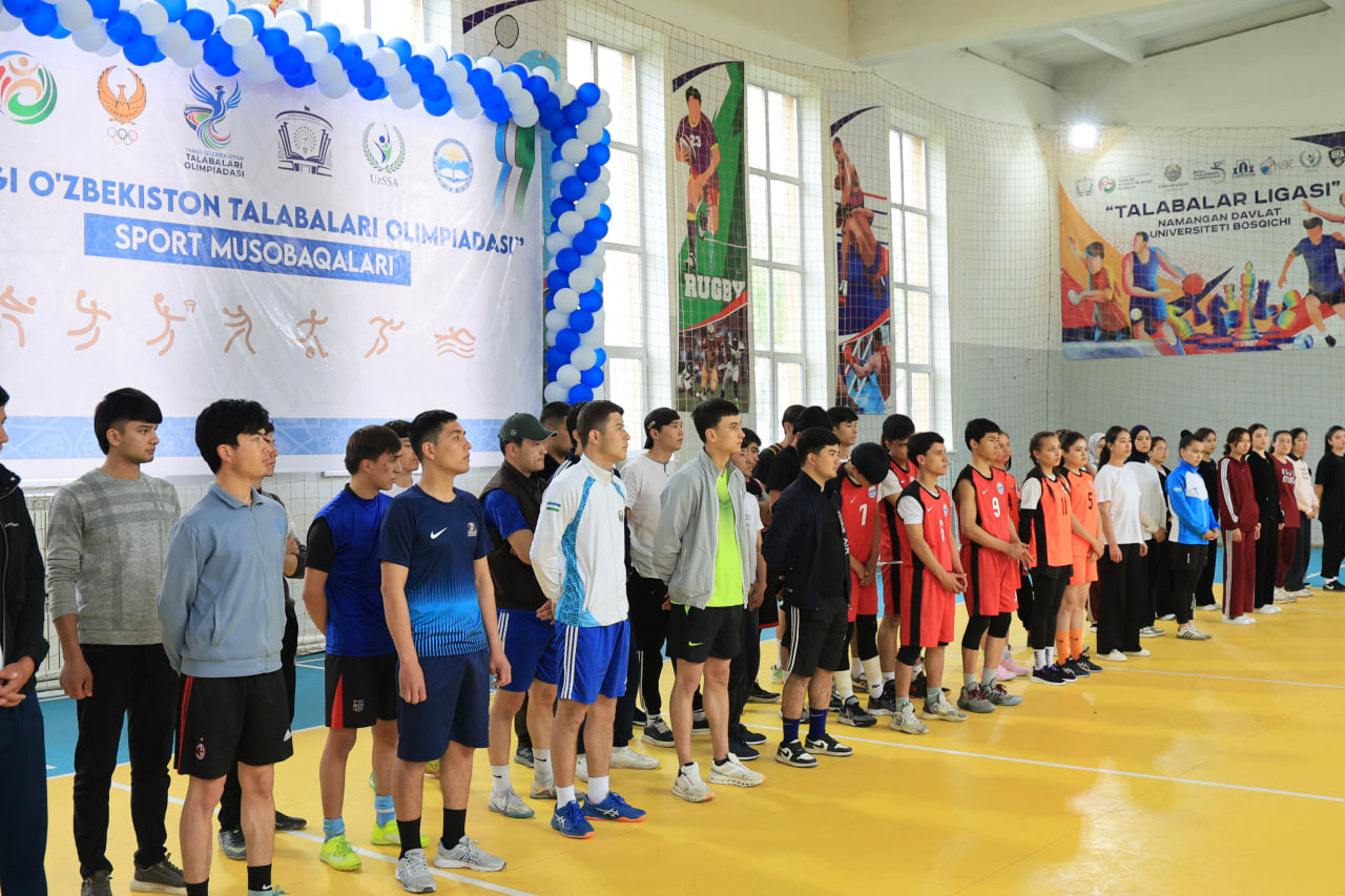 Namangan davlat universitetida basketbol (3x3) bo‘yicha universitet bosqichi o‘tkazilmoqda 4