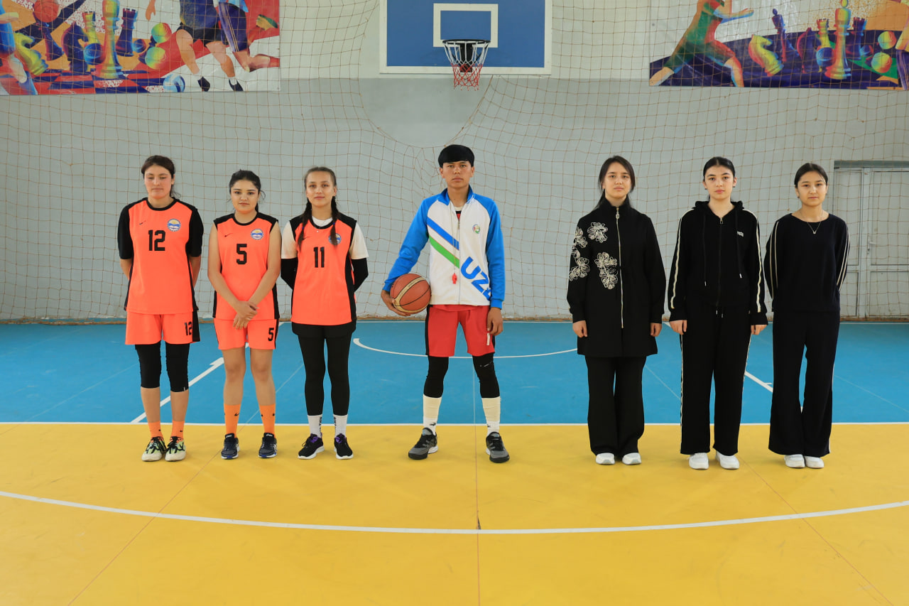 Namangan davlat universitetida basketbol (3x3) bo‘yicha universitet bosqichi o‘tkazilmoqda 8