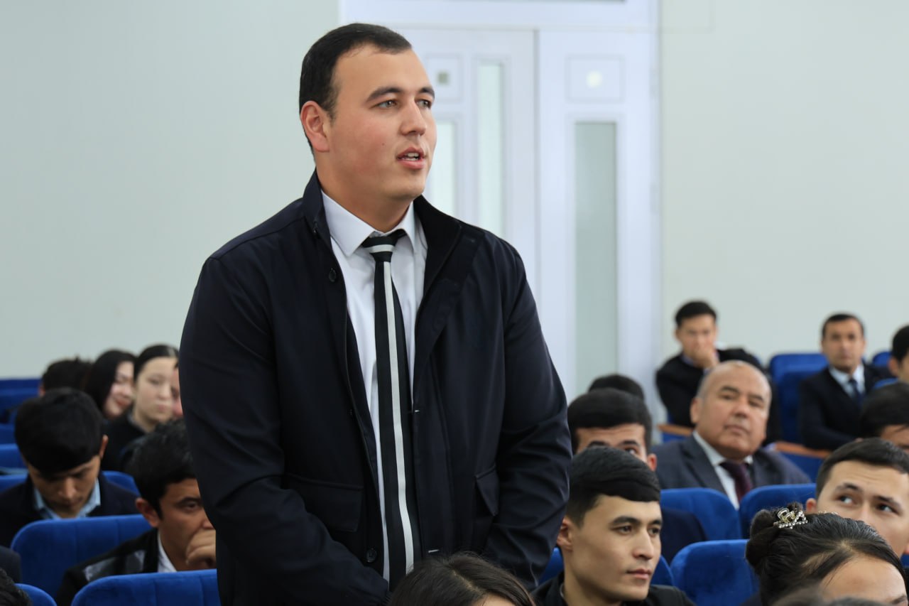 A “Leader and Youth Meeting” was held at Namangan State University 6