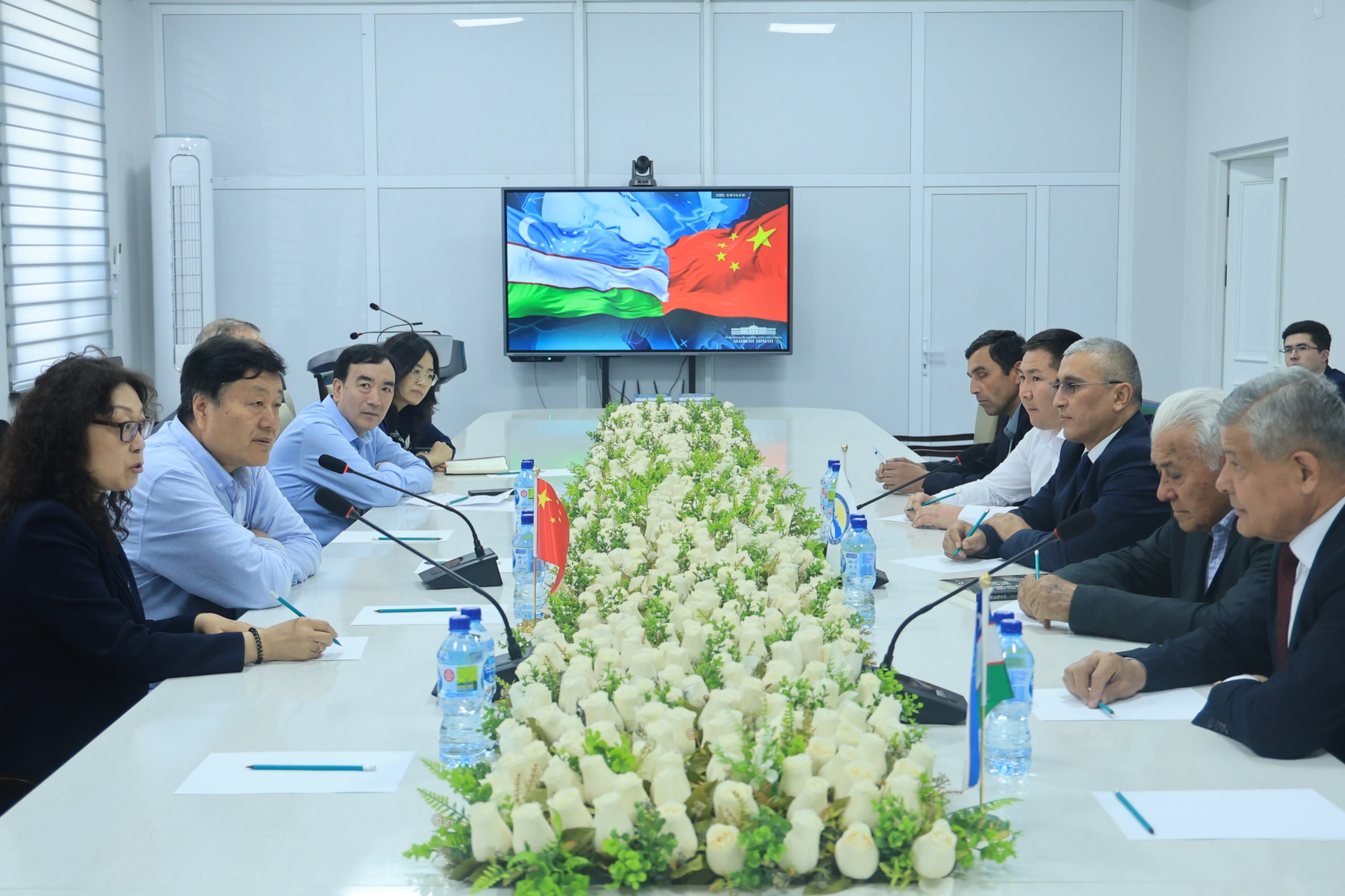 A delegation of Chinese scholars visited Namangan State University 5