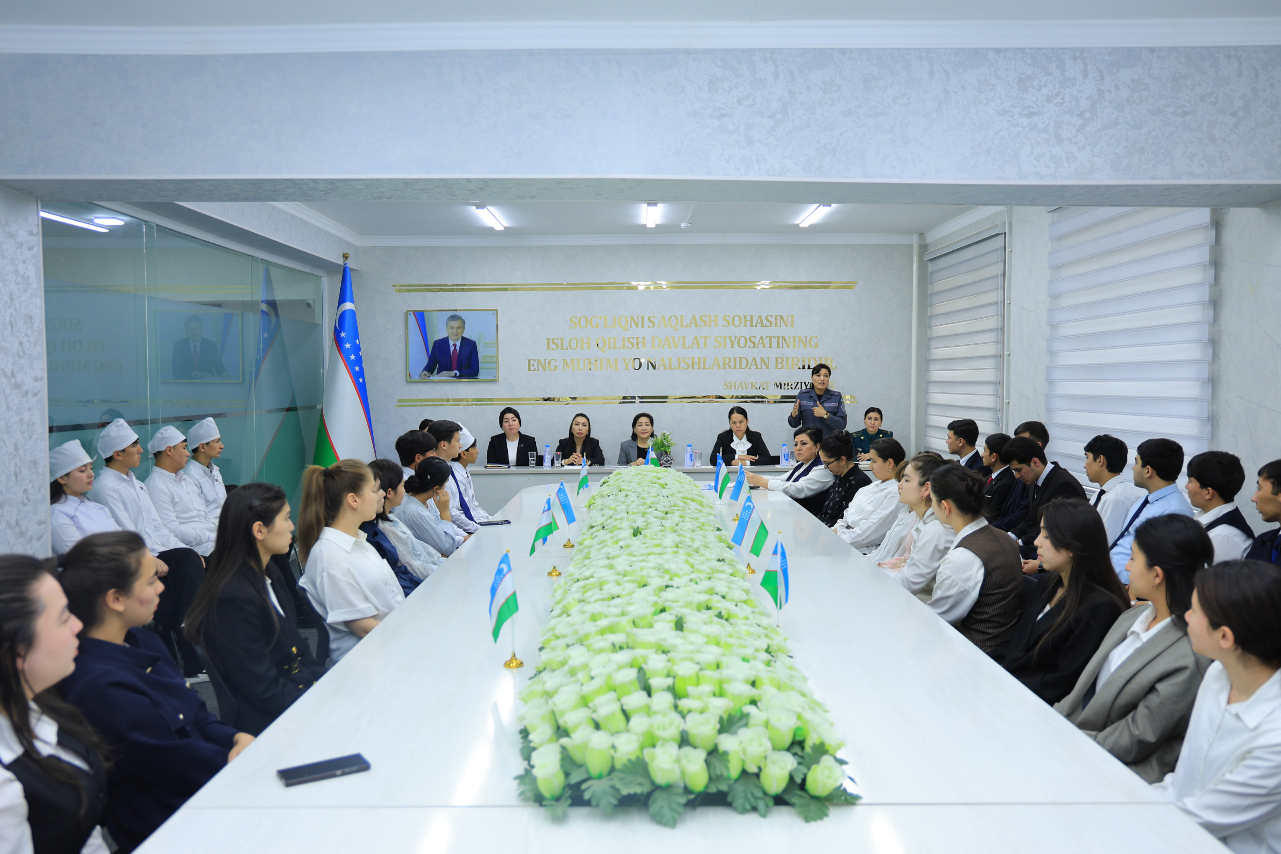 Awareness meeting held at Namangan State University on the occasion of Youth Day 8