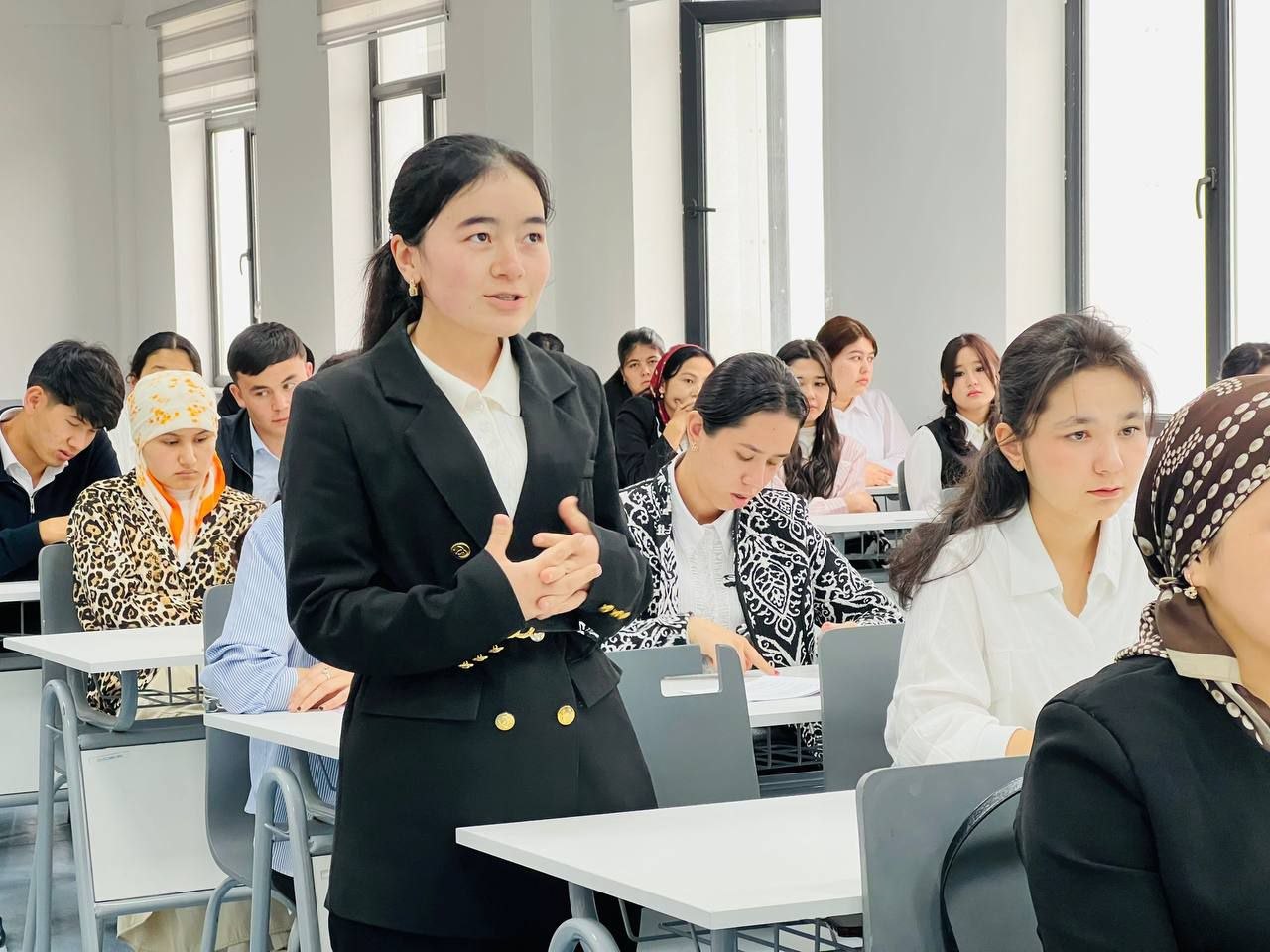 Fizika-matemika fakultetida «Dekan va yoshlar uchrashuvi»  o‘tkazildi. 3