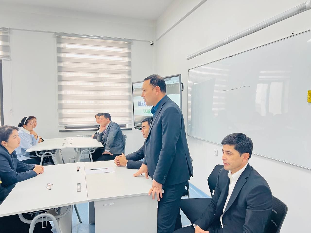 Fizika-matemika fakultetida «Dekan va yoshlar uchrashuvi»  o‘tkazildi. 2