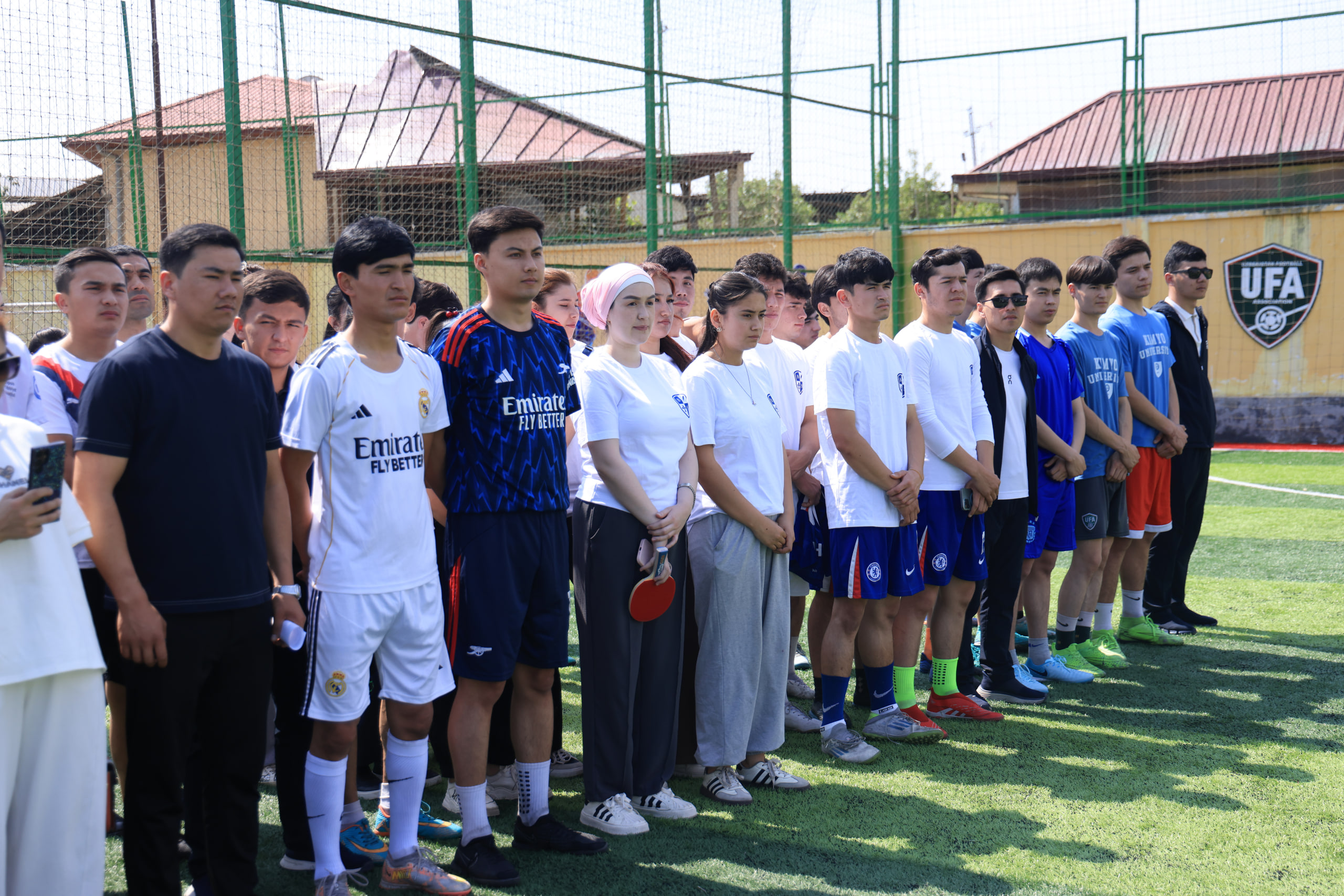 В Наманганском государственном университете в связи с празднованием «Дня молодежи» на высоком уровне были организованы спортивные соревнования в рамках фестиваля «Студенческая весна» среди студентов высших образовательных учреждений области. 1