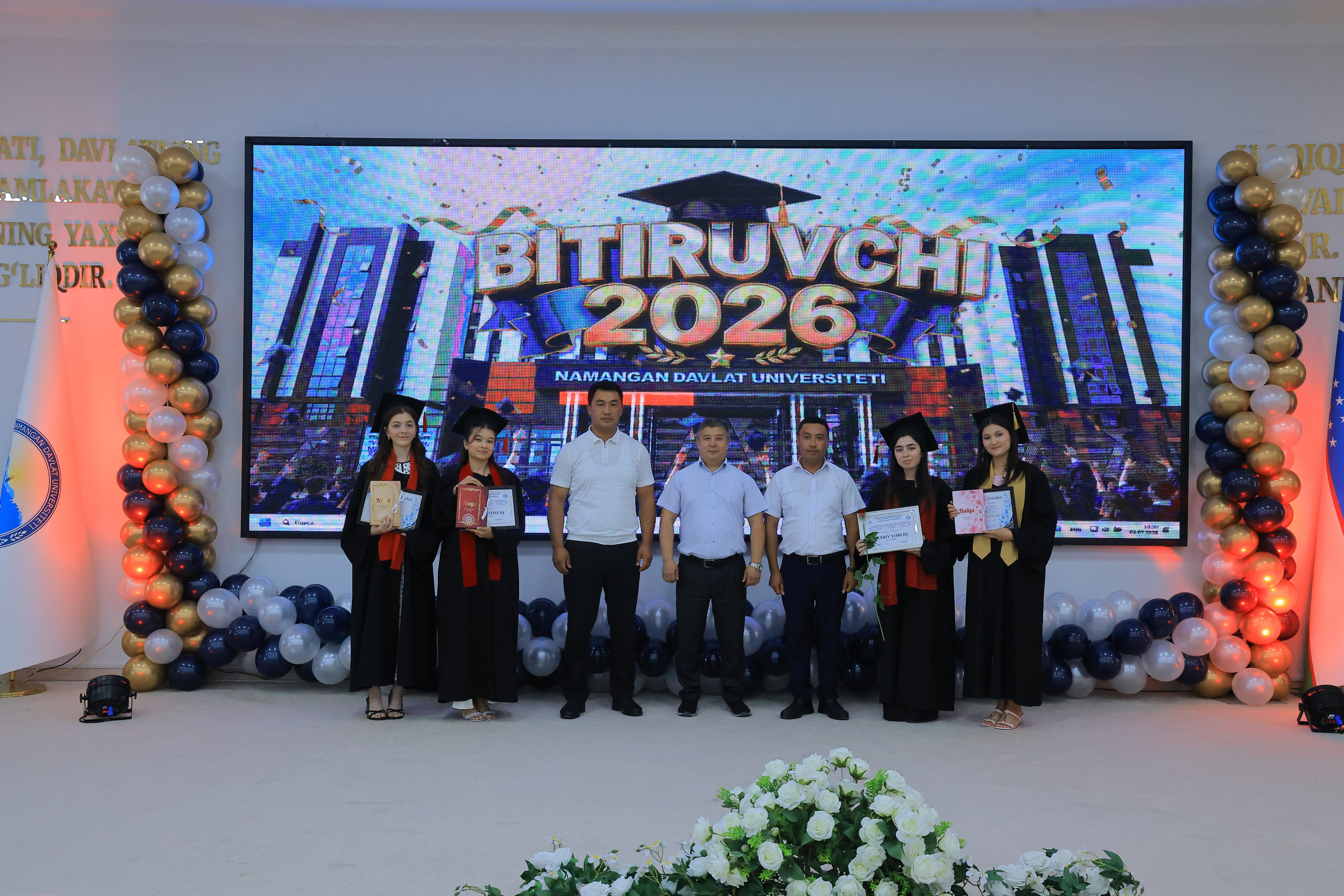 Namangan davlat universiteti Filologiya fakultetida «Bitiruvchi — 2026» tantanali bayram tadbir oʻtkazildi 10