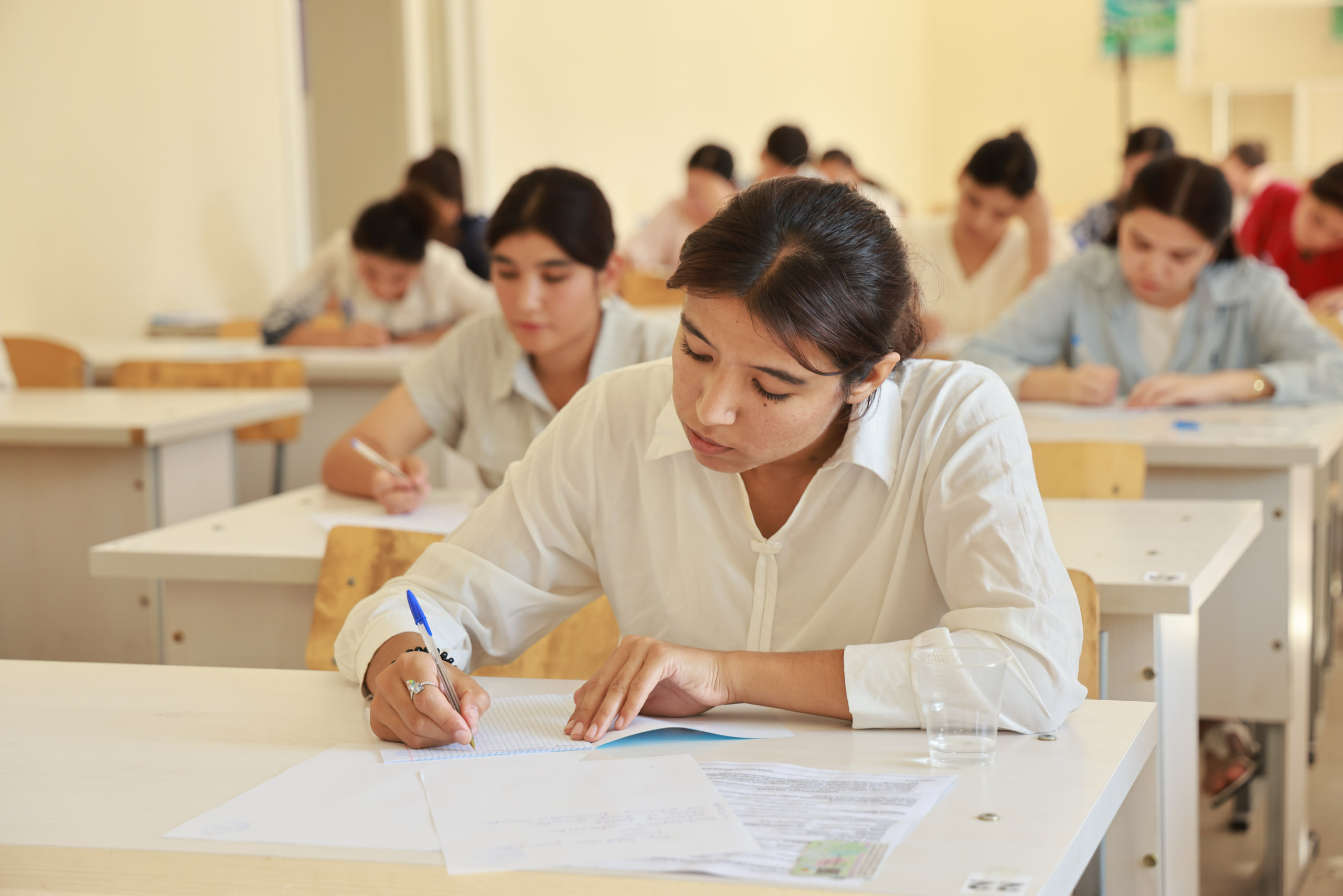 Namangan davlat universitetida kasbiy (ijodiy) imtihonlarning ikkinchi kuni boshlandi 9