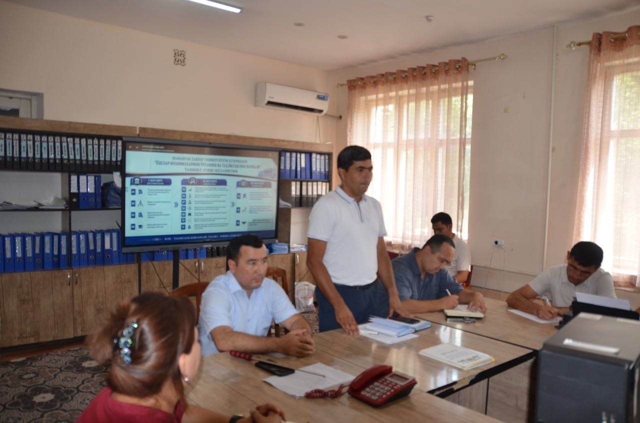 Pop tumanida yoshlar yetakchilari uchun seminar tashkil etildi 8