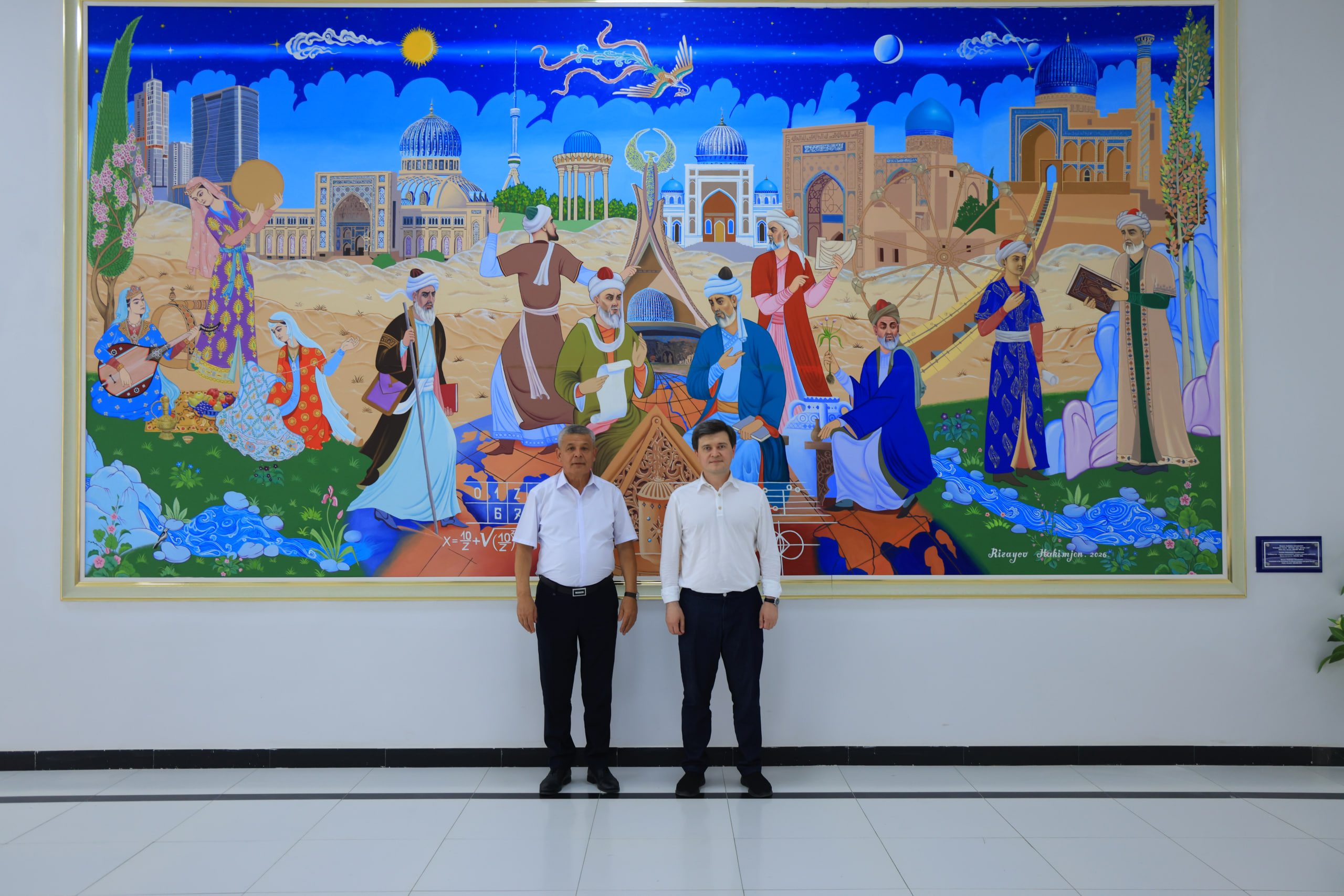 Oliy ta’lim, fan va innovatsiyalar vazirining birinchi o‘rinbosari Namangan davlat universitetining yangi kampusi bilan tanishdi