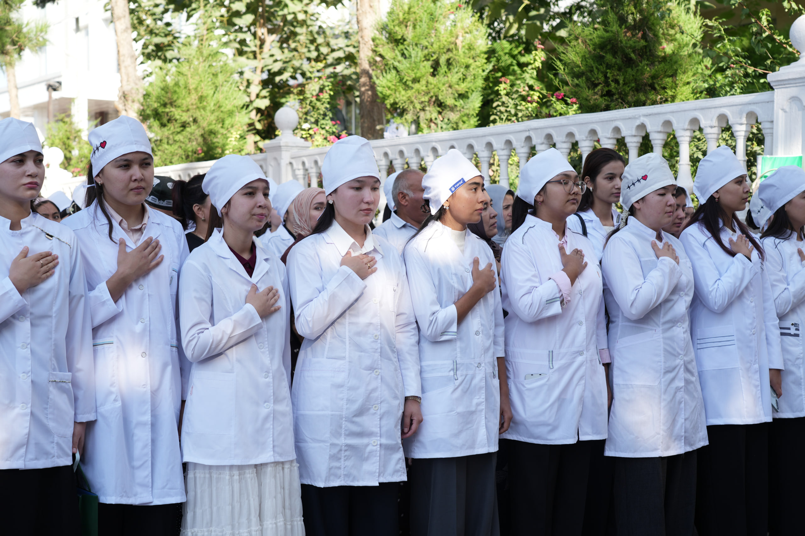 Namangan davlat universitetida yangi o‘quv yili boshlanishi munosabati bilan tantanali bayram tadbirlari bo‘lib o‘tmoqda 2