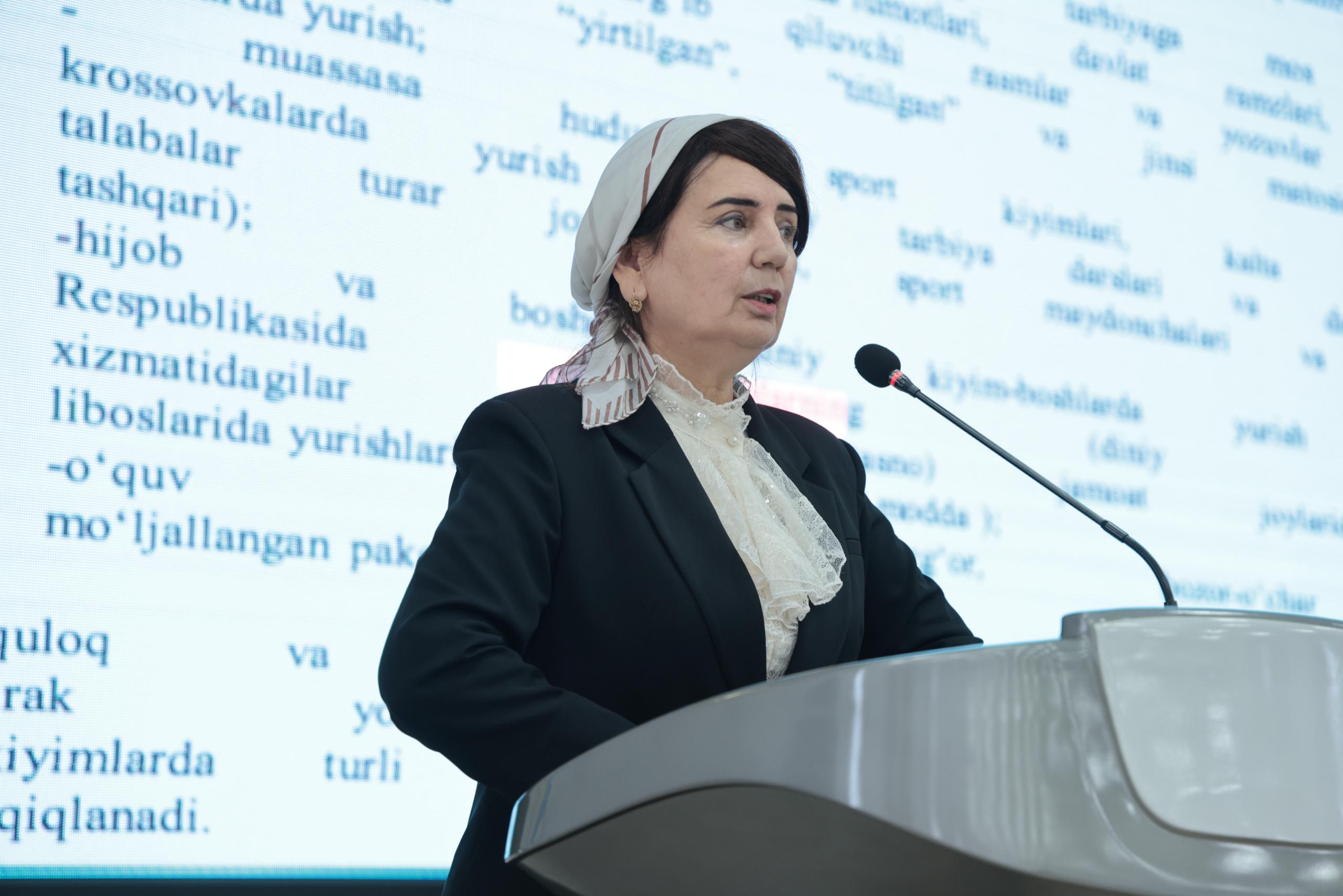 Birinchi bosqich maktabi: “Universitet odob-axloq qoidalari — e’tibor markazida” 3