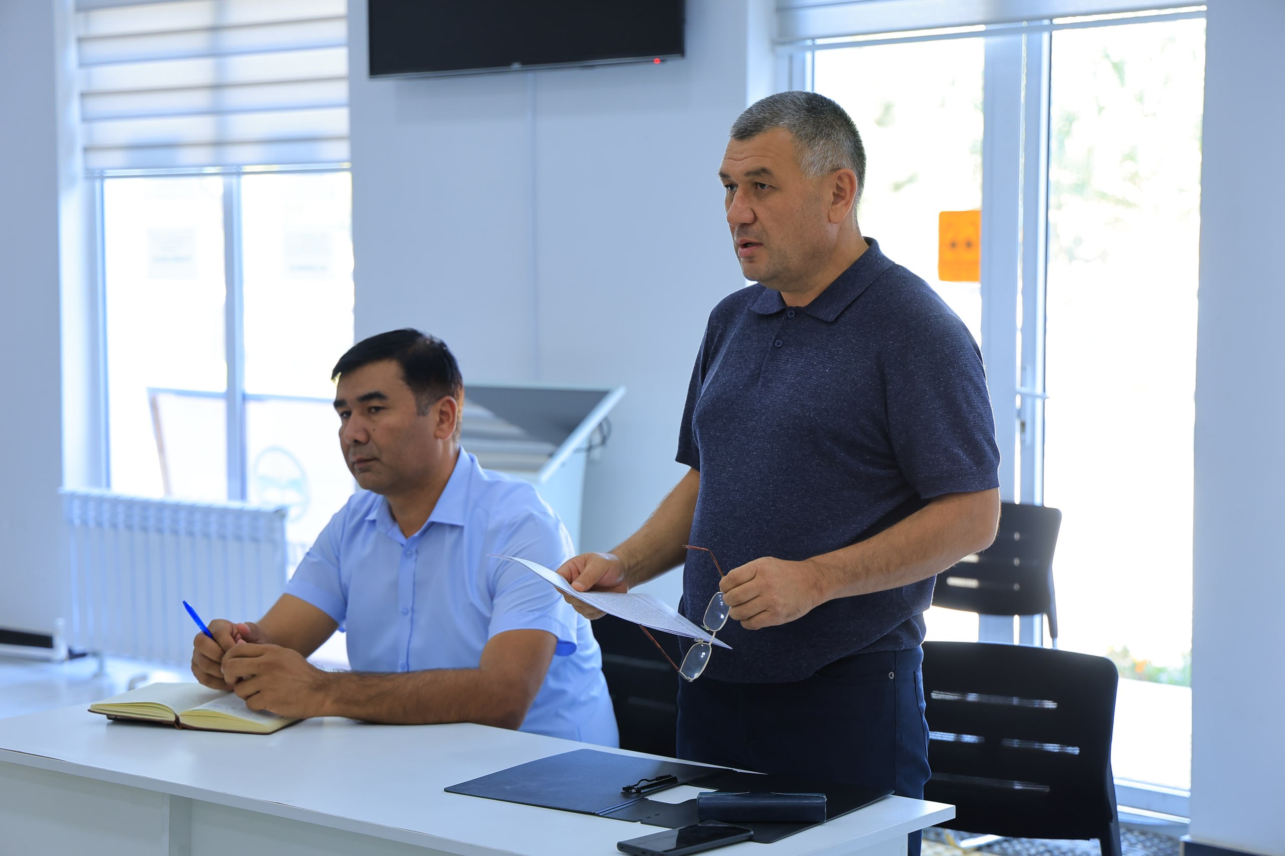 Namangan davlat universiteti Registrator ofisida profilaktik yig‘ilish o‘tkazildi 6