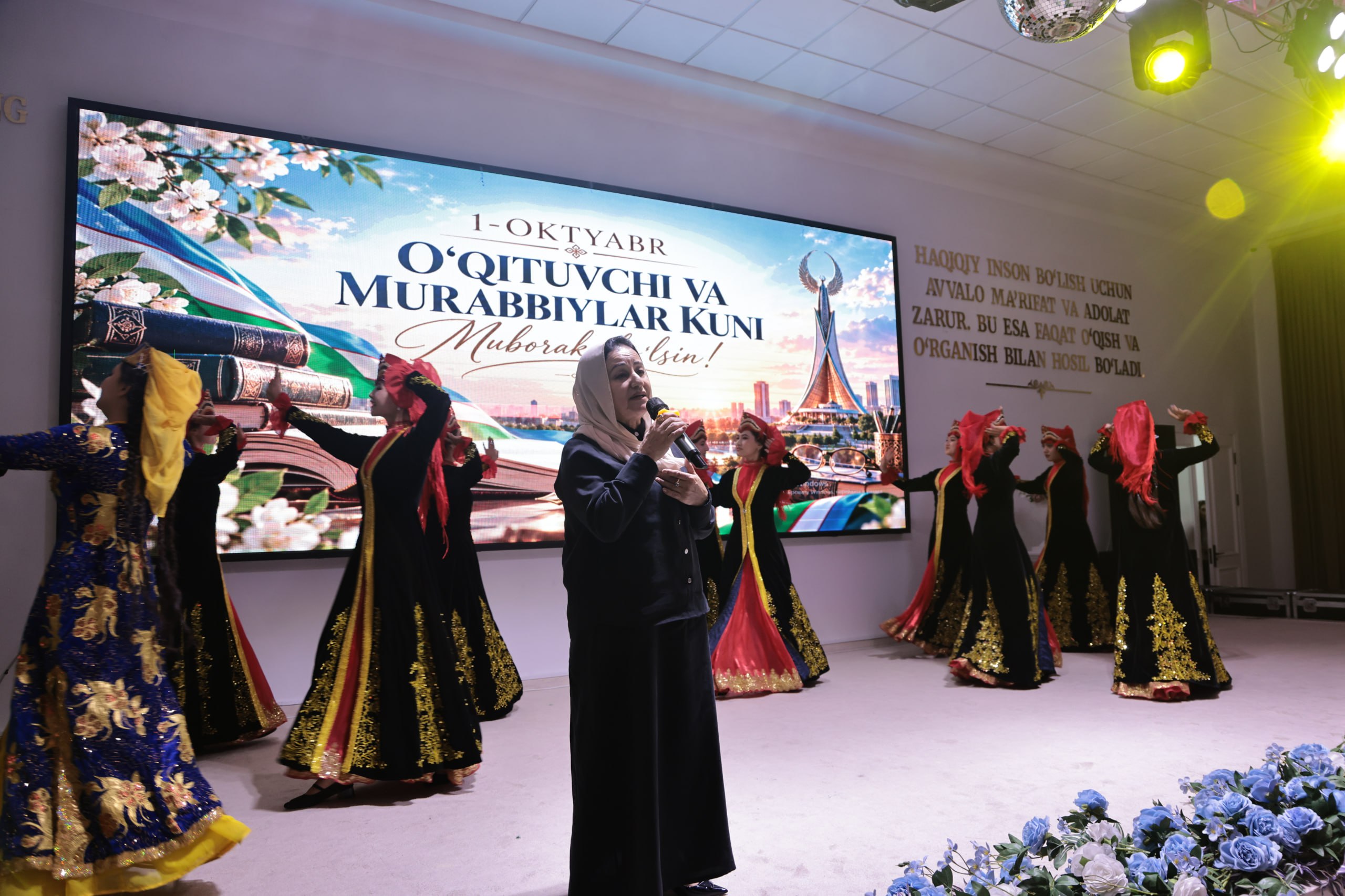 Bayram tadbiri badiiy chiqishlar bilan davom etdi 2
