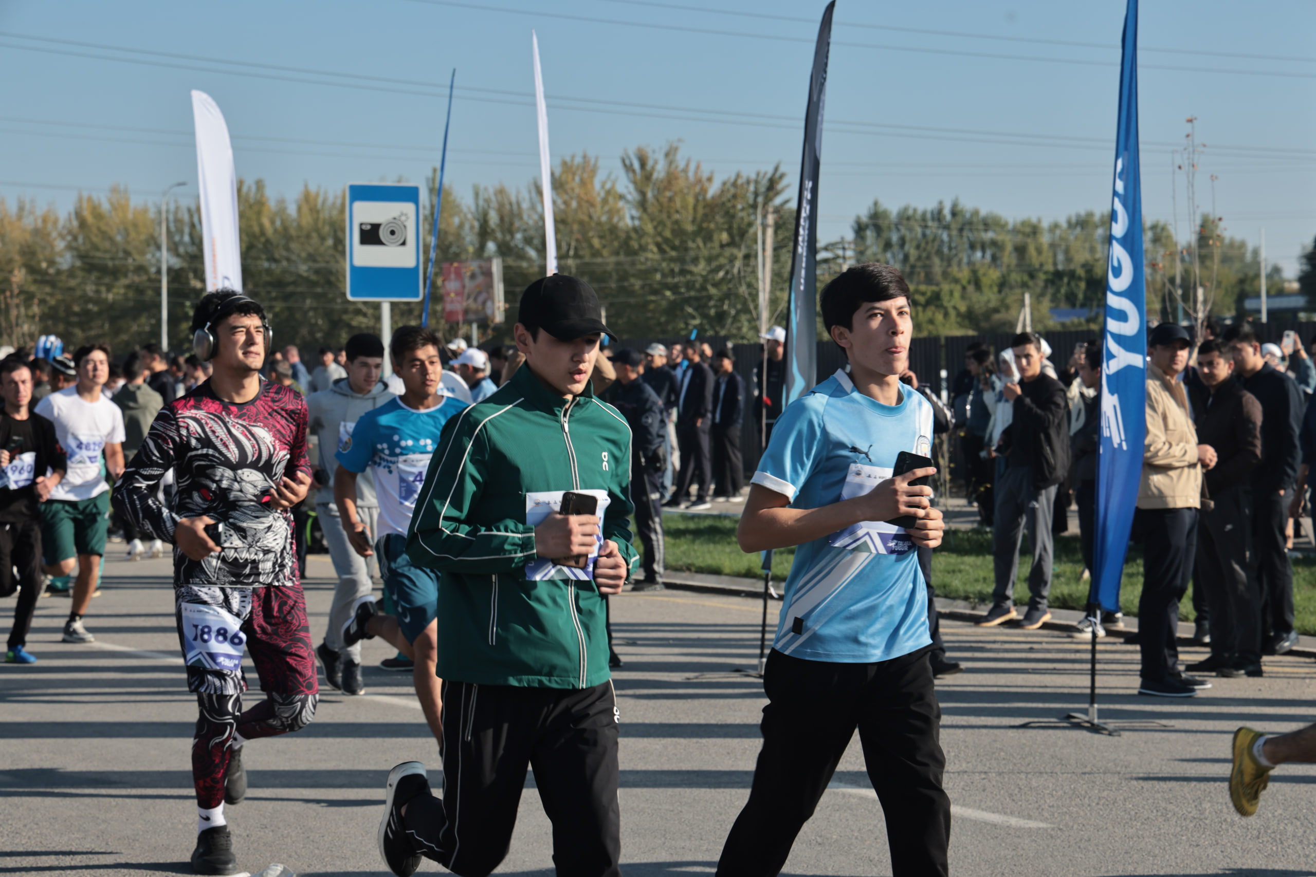 Namanganda “Talaba yugur” va “Harbiy yugur” shiori ostida ommaviy yugurish marafoni o‘tkazildi 7