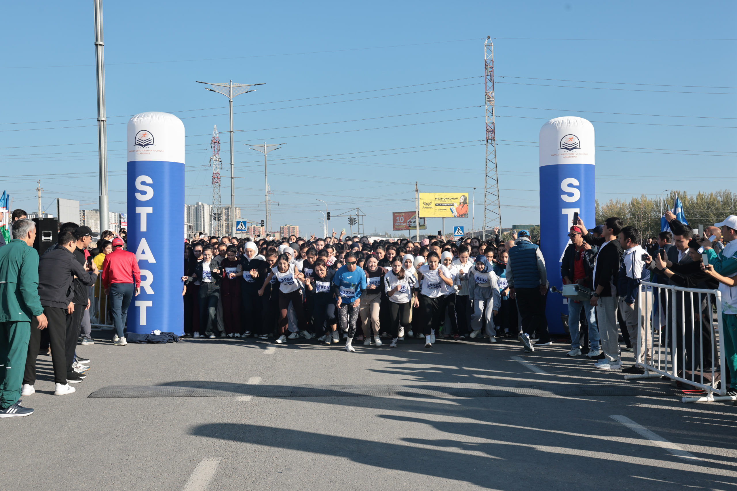 Namanganda “Talaba yugur” va “Harbiy yugur” shiori ostida ommaviy yugurish marafoni o‘tkazildi 8