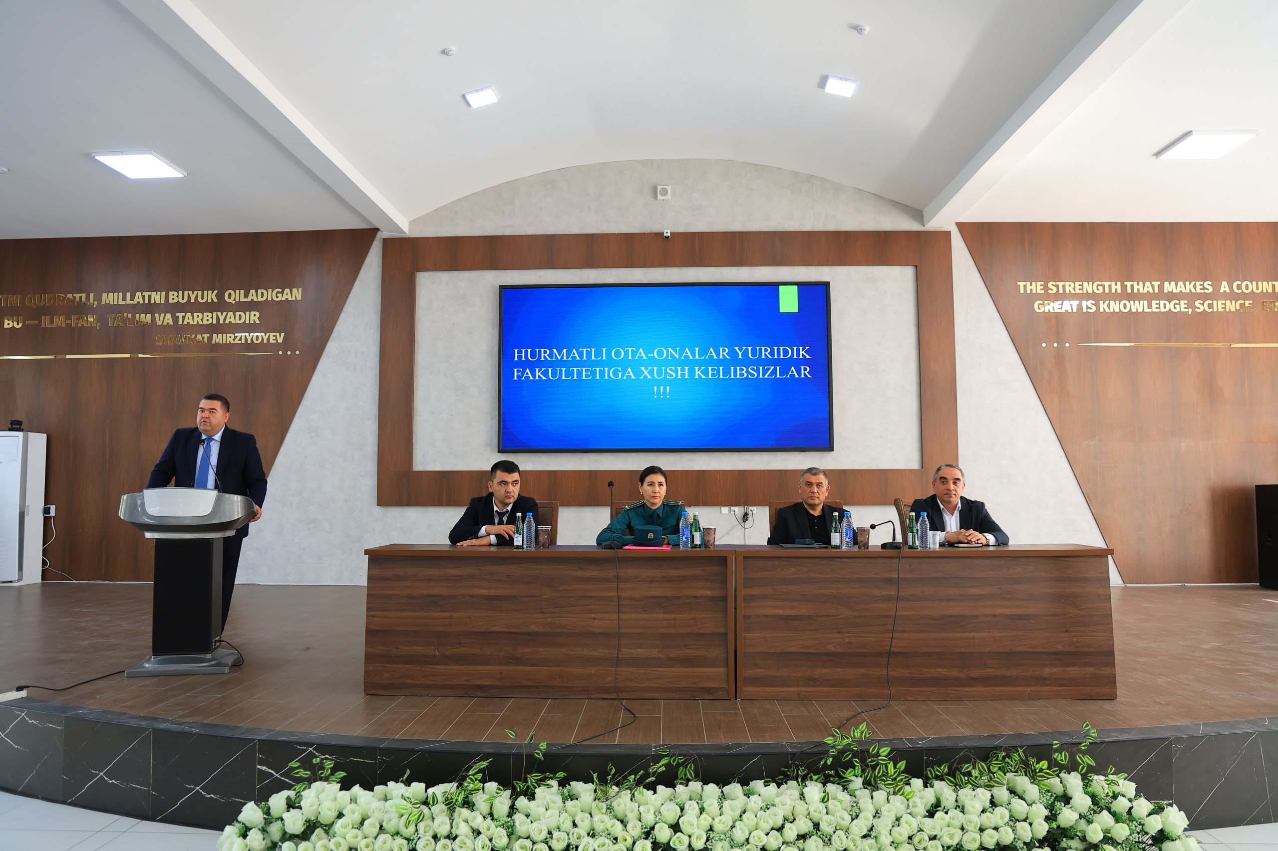 Namangan davlat universiteti Yuridik fakultetida 2026/2027-o‘quv yilida talabalikka qabul qilingan talabalar ota-onalari ishtirokida uchrashuv o‘tkazildi 8
