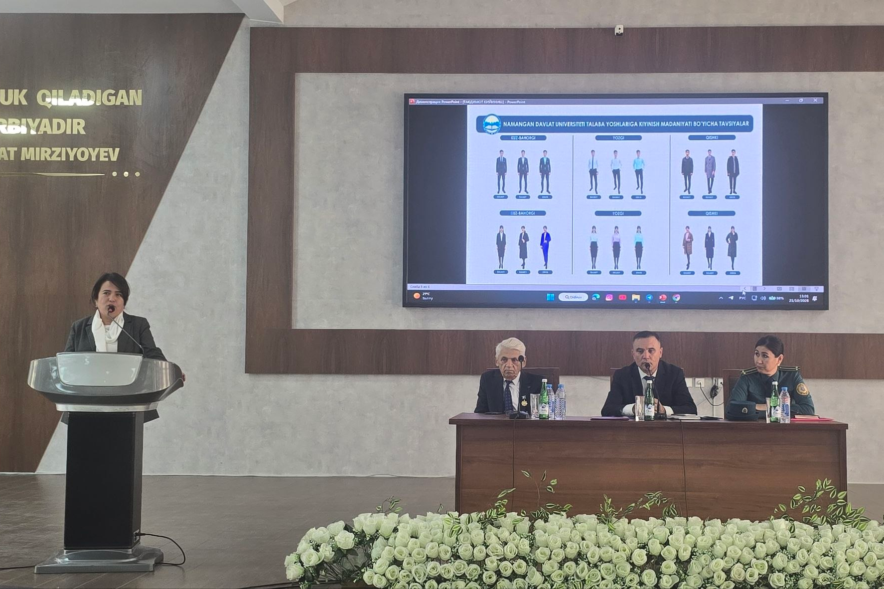 Namangan davlat universiteti Tibbiyot fakultetida 2026/2027-öquv yilida talabalikka qabul qilingan talabalar ota-onalari iştirokida uçraşuv ötkazildi.